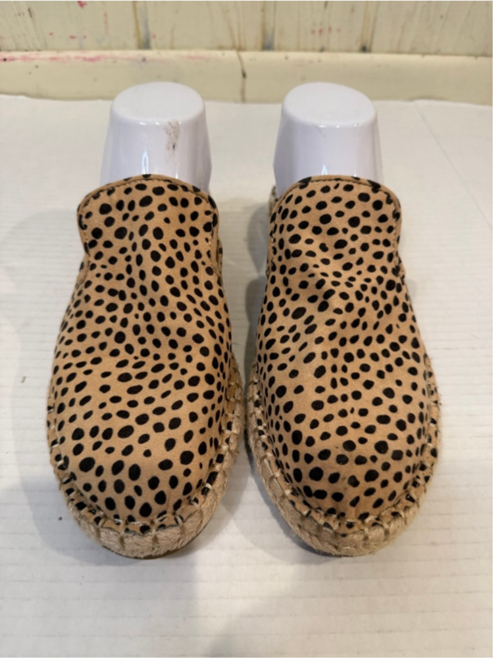 Women's DV by Dolce Vita Tan Black Leopard Espadrilles Size 9.5